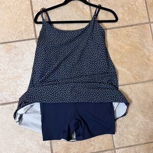 Abercrombie  & Fitch Travel Tank mini dress with built in short.